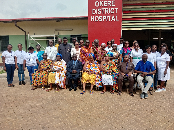 The ceremony brought together traditional leaders, government officials, health professionals, and c