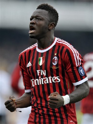 Ghana midfielder Sulley Muntari