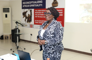 Abla Dzifa Gomashie is the Minister of Tourism, Culture and Creative Arts