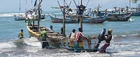 File Photo: Fishermen on the sea