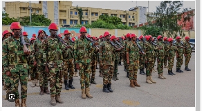 The exiting African Union mission in Somalia (Atmis) has been securing the presidential palace