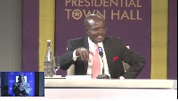 Dr. Papa Kwesi Nduom at the Institute of Economic Affairs (IEA) Presidential Debate