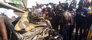 The accident involved a Sprinter passenger vehicle that was headed to Kumasi