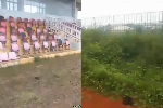 Weeds, rot take over Axim Sports Complex