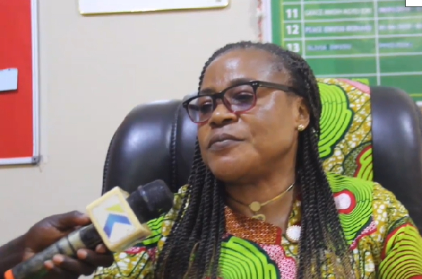 Olivia Owusu is the Headmistress of Effiduase Senior High Commercial school