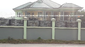 The house said to belong to the mother of Nana Appiah Mensah