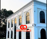 A screengrab from the building showing the purported resting place of the late Apostle Kantanka