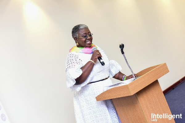 Gifty Afenyi-Dadzie was speaking at the inaugural meeting of the Intelligent Lady Series