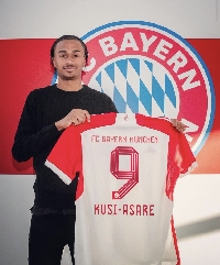 Kusi-Asare will play for Bayern's youth side