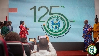 Elizabeth K.T. Sackey and other dignitaries at the Assembly's 125th anniversary launch