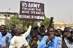 Hundreds protest in Niger demanding departure of US troops