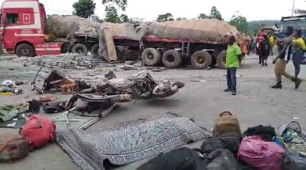 File photo of a road accident