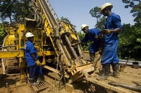 File photo; Showing miners at work