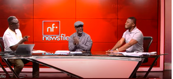 Frank Davies and Sammy Gyamfi were on Joy TV's 'Newsfile' program