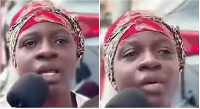 Baby Naa (pictured) claims she was asleep when they dragged her to EOCO