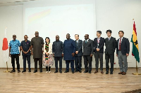 The GIPC boss with some of the foreign investors