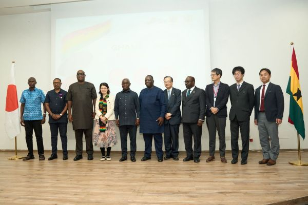 The GIPC boss with some of the foreign investors