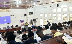 Students at the event