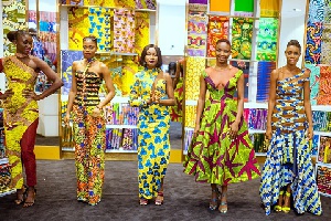 Vlisco Capsule Collection is back in the flagship store at Accra Mall