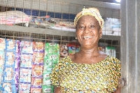 Faustina Kini Gaku  is a petty trader and a beneficiary of the training