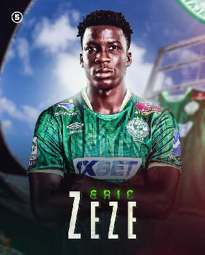 Ivorian midfielder Serge Eric Zeze