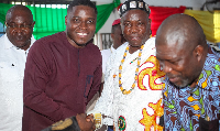 Edem Eric Agbana, (Second from L) among other dignitaries