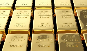 File photo of gold bars
