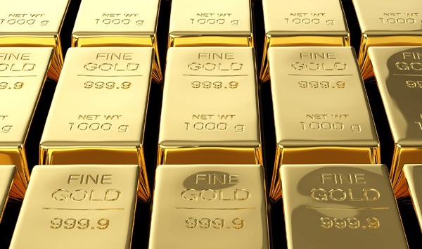 File photo of gold bars