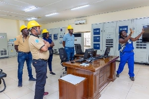 Acting Director, Office of the Chief Executive, Sam Acquah, led GRIDCo to hold interactive sessions