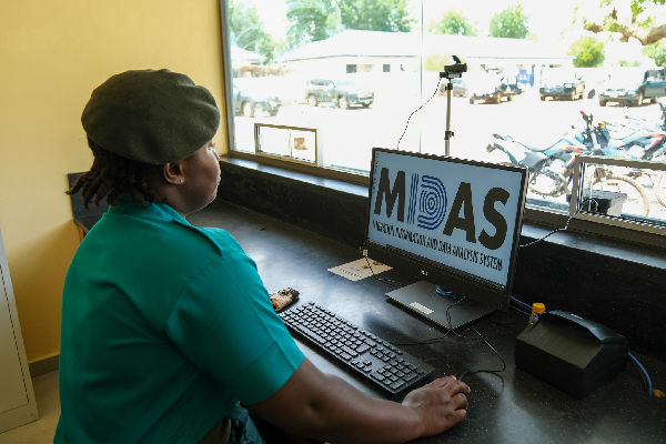 Priscilla Ampadu is an immgration officer