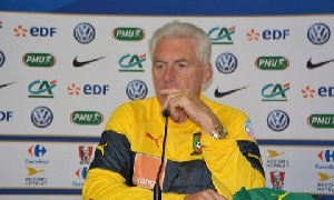 South Africa coach Hugo Broos