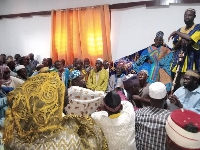 The Larabanga Chief Imam's visit to Yagbonwura Bii-Kunuto Jewu Soale (I)