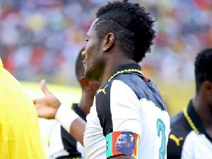 Black Stars captain, Asamoah Gyan