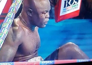 Bukom Banku suffered his first defeat on saturday in his bout with Bastie