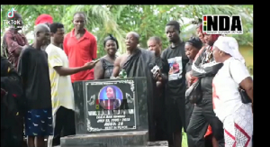 Some Of The Family Members At The Cemetary .png