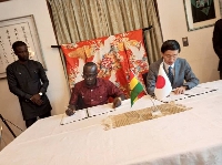 Akrofuom DCE and Japanese embassy's rep show evidence of contract