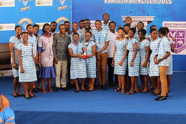Students of Sunyani Senior High School are winners of the competition