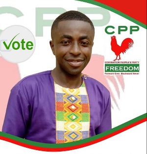 CPP  Parliamentary aspirant for Akatsi South Constituency, Maxwell Kwame Atsah