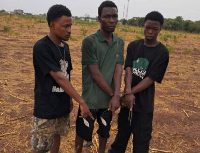 A picture showing the victims who have been arrested by the Police