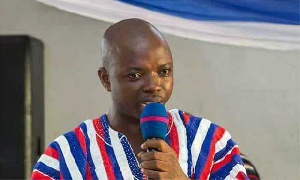 Bono Regional Chairman of the NPP, Kwame Baffoe Abronye aka. Abronye DC