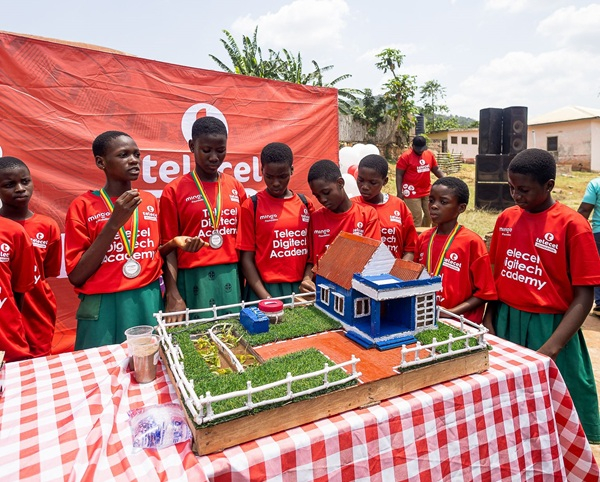 Telecel DigiTech Academy showcase their capstone projects at the ceremonies