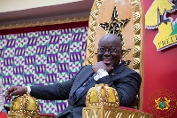 President Akufo-Addo was in Parliament to present the 2019 SONA