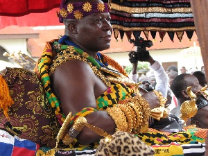 The Asantehene, Otumfuo Osei Tutu II