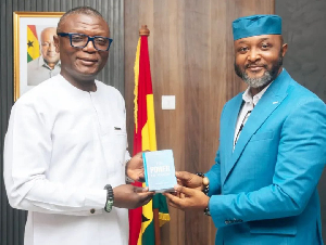 Minister of Sports Kofi Adams and NSA Director-General, Yaw Ampofo Ankrah