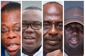 Various candidates of the NDC national elections
