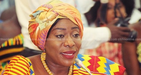 Mrs. Catherine Abelema Afeku, Minister for Tourism, Culture and Creative Arts