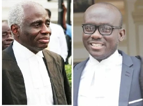 Attorney-General Godfred Yeboah Dame and veteran lawyer Tsatsu Tsikata