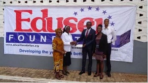 Edusei Foundation donating to the Institute for Continuing Formation of the Roman Catholic Church