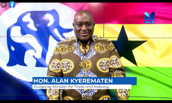 Hopeson Adorye reacts to Alan Kyerematen’s 2024 flagbearership declaration