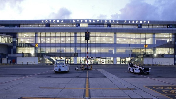 File photo of Ghana's Kotoka International Airport - Terminal 3